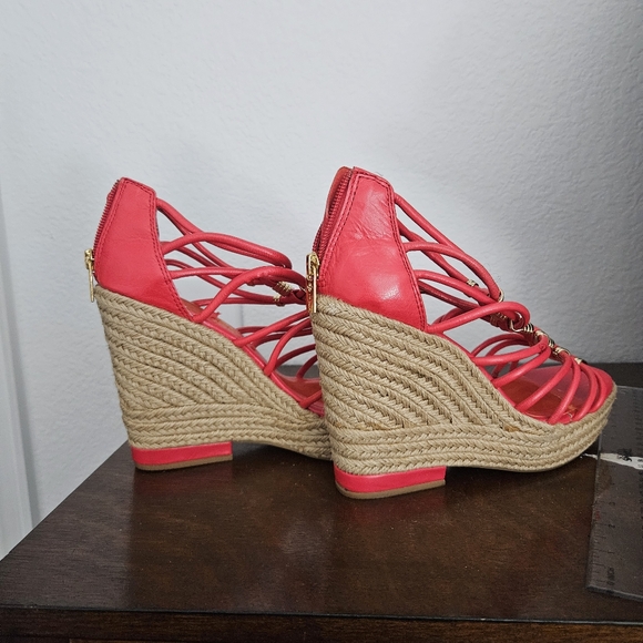 Isola Strappy Wedge Sandals - Size 8.5, - Picture 5 of 5